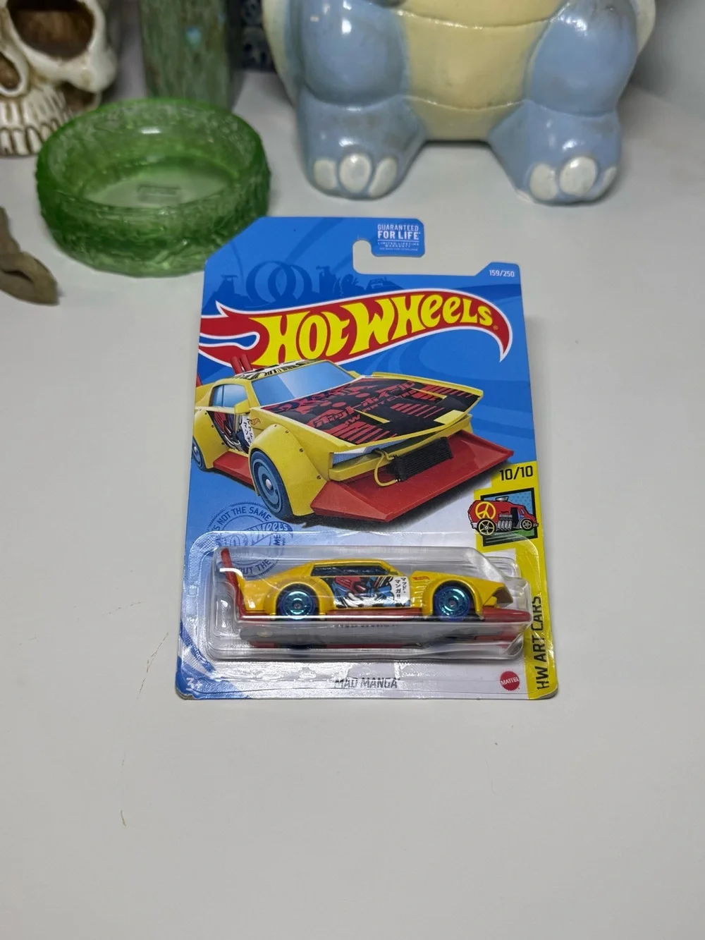 New Hot Wheels - 2020 HW Mad Manga Art Cars 159 / 250 Yellow & Red
